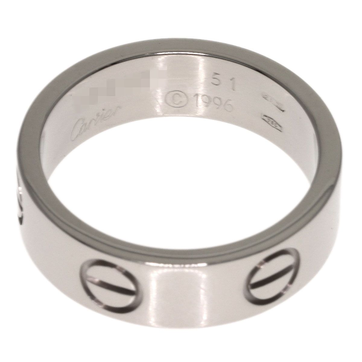 Cartier Love Ring 51 18k White Gold — view 4