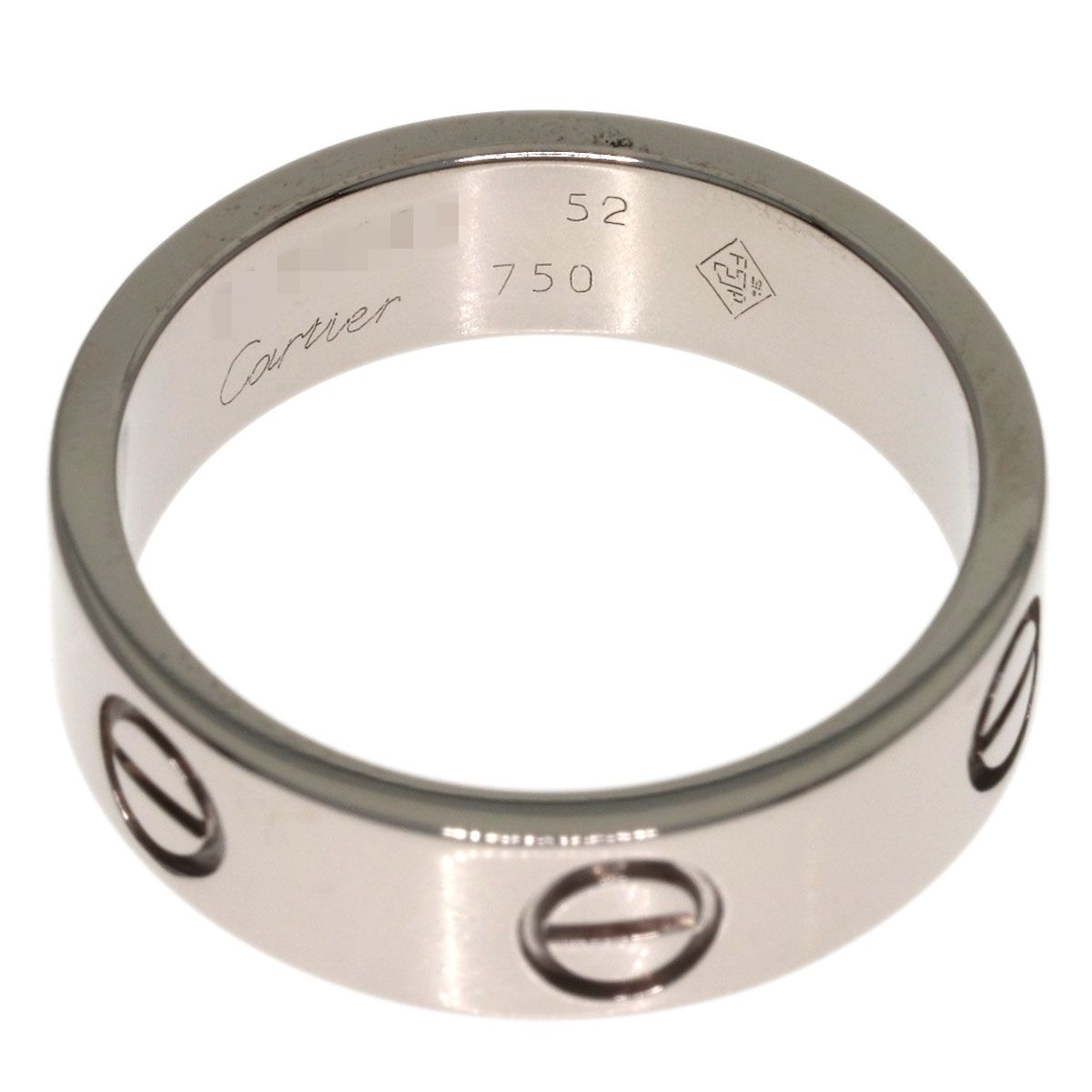 Cartier Love Ring 52 18k White Gold — view 4