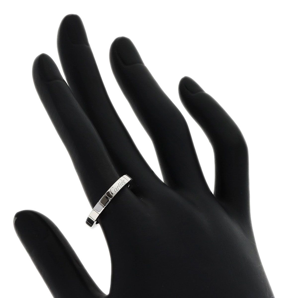 Cartier Lanier 54 Ring 18k White Gold — view 5