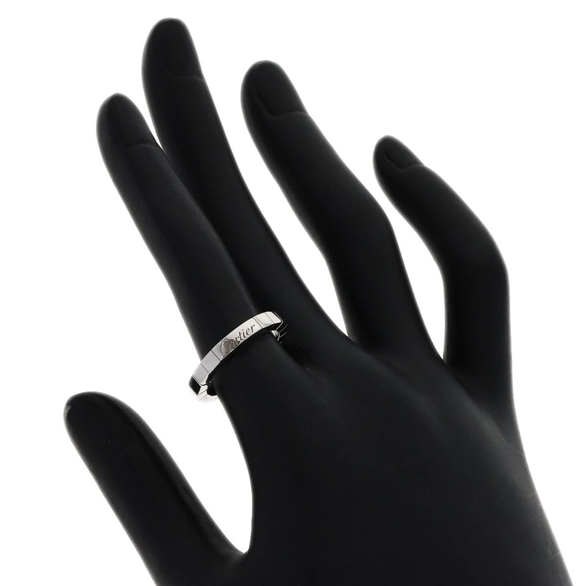 Cartier Lanier 51 Ring 18k White Gold — view 5