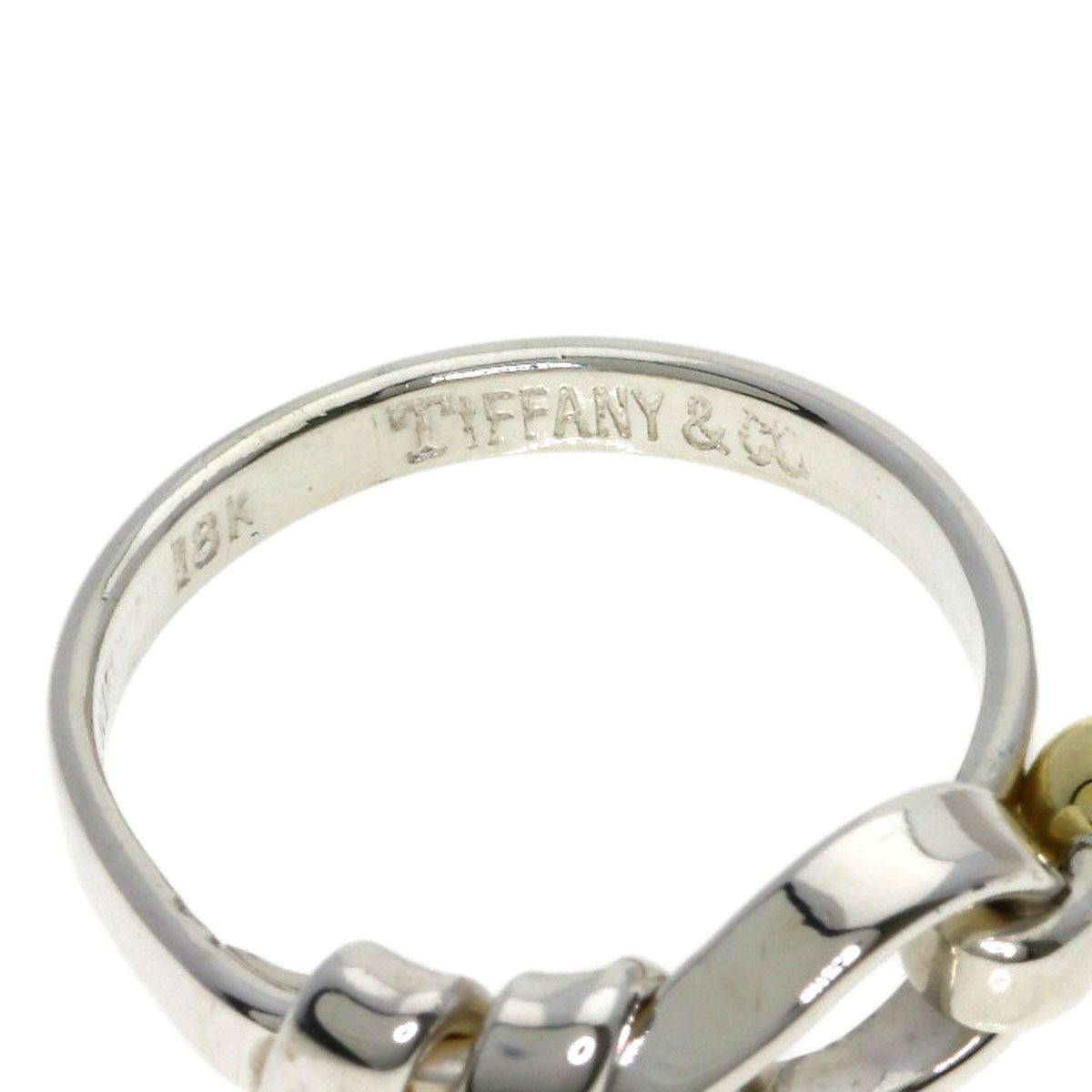 Tiffany & Co Flat Wire Ring 18k Yellow Gold — view 6