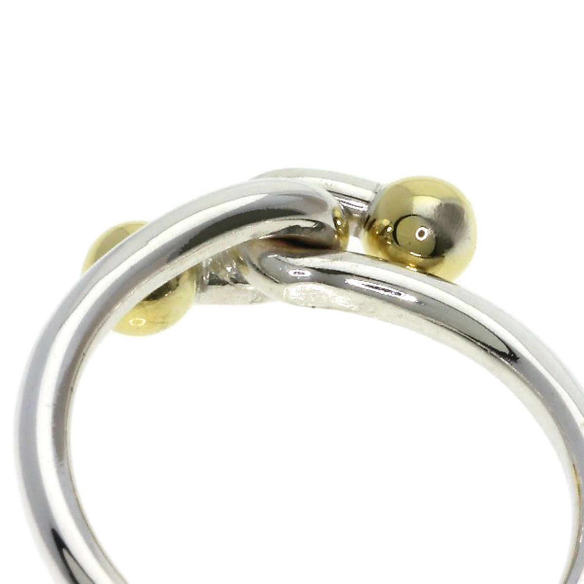 Tiffany & Co Double Hook Ring 18k Yellow Gold — view 8