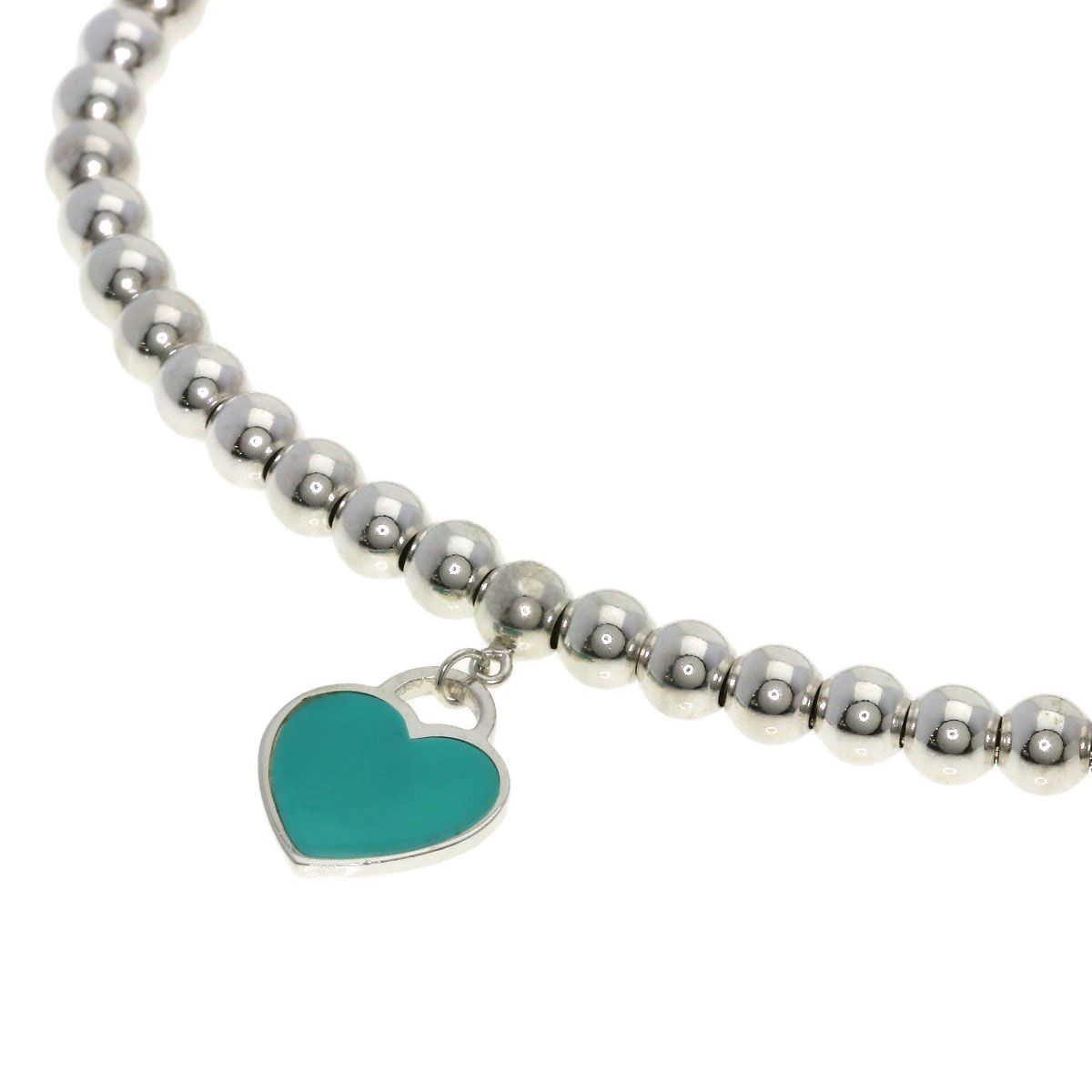 Tiffany & Co Return to Mini Heart Enamel Beads Bracelet — view 2