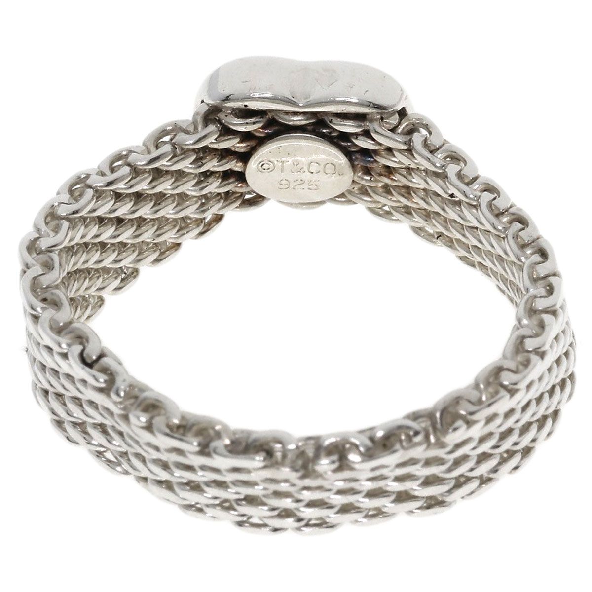 Tiffany & Co Somerset Mesh Ring — view 4