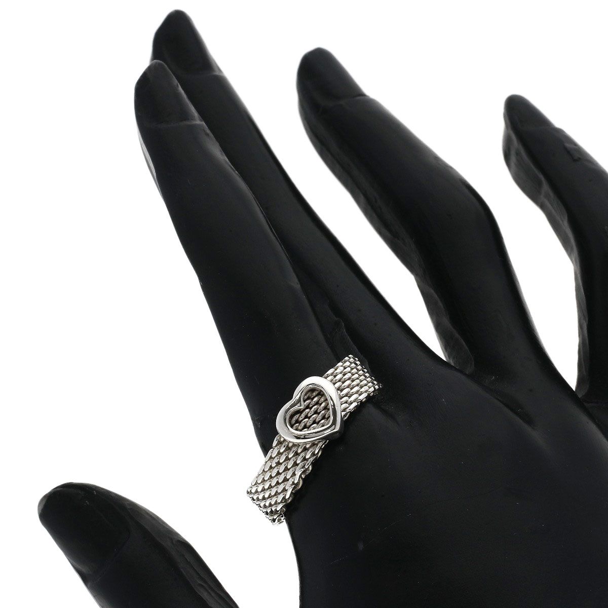 Tiffany & Co Somerset Mesh Ring — view 5