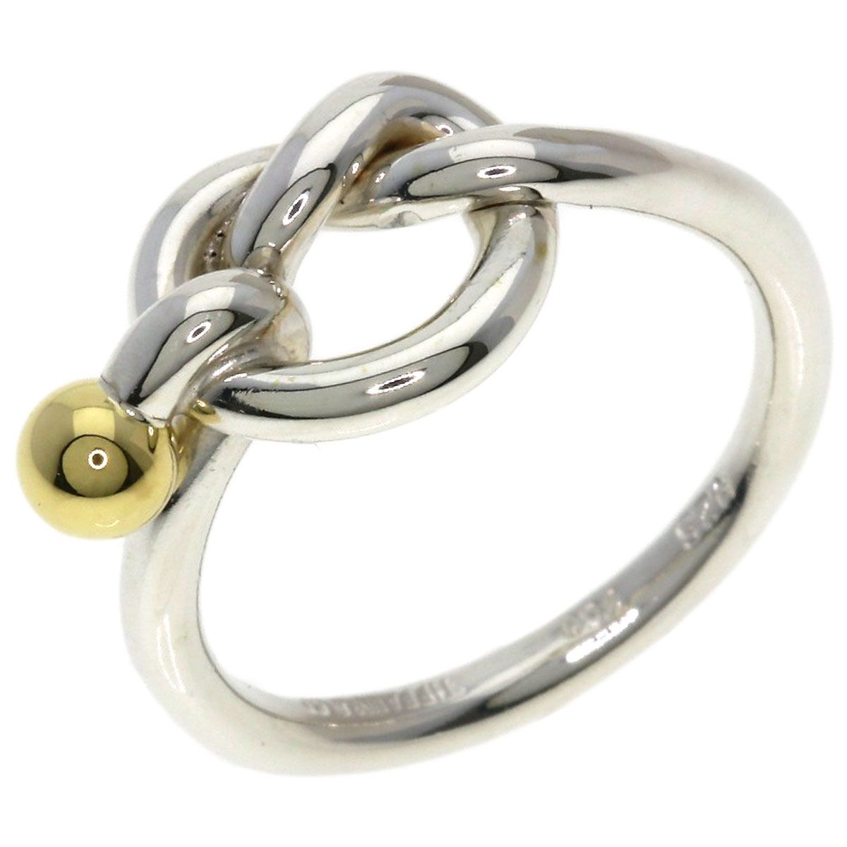 Tiffany & Co Love Knot Ring 18k Yellow Gold — view 2