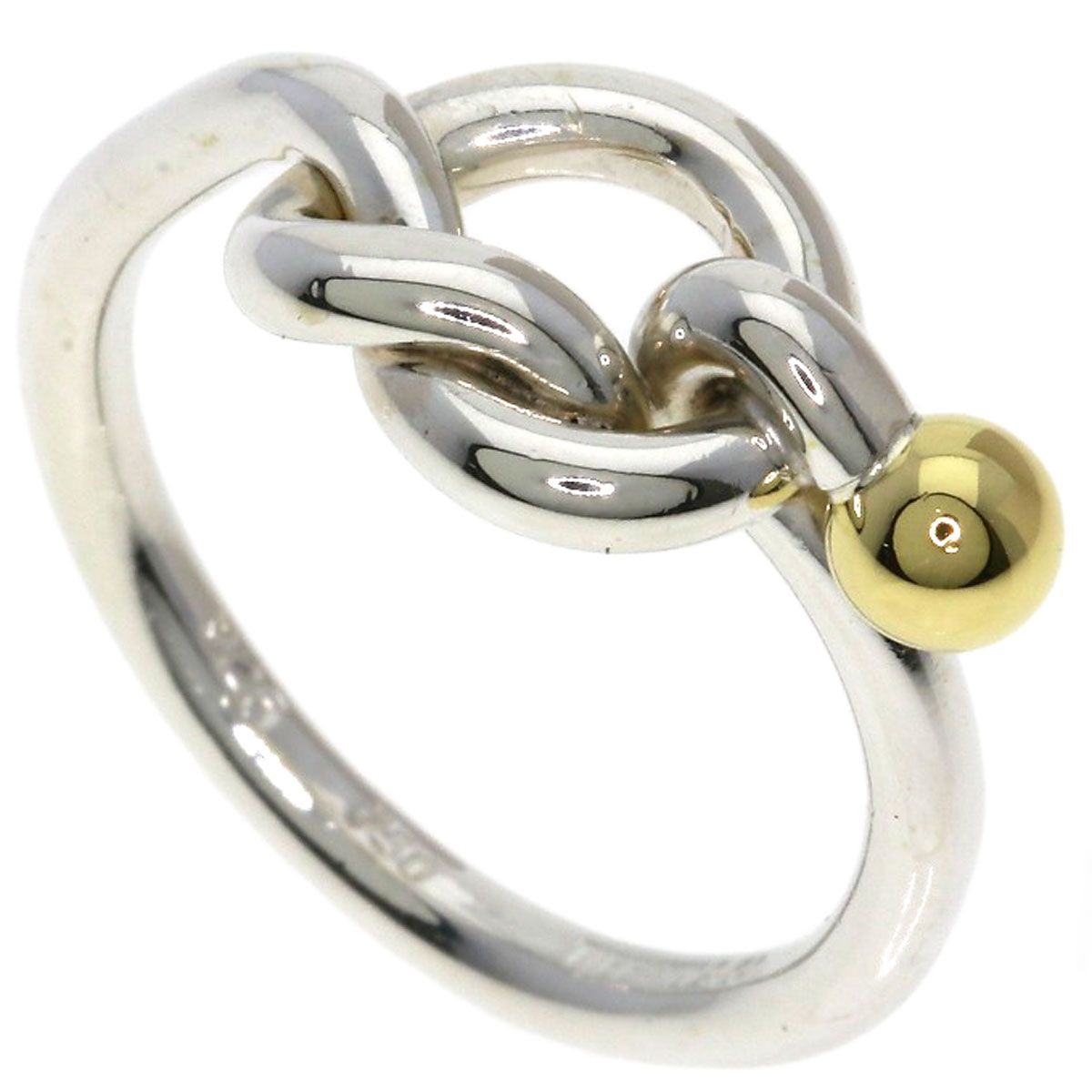Tiffany & Co Love Knot Ring 18k Yellow Gold