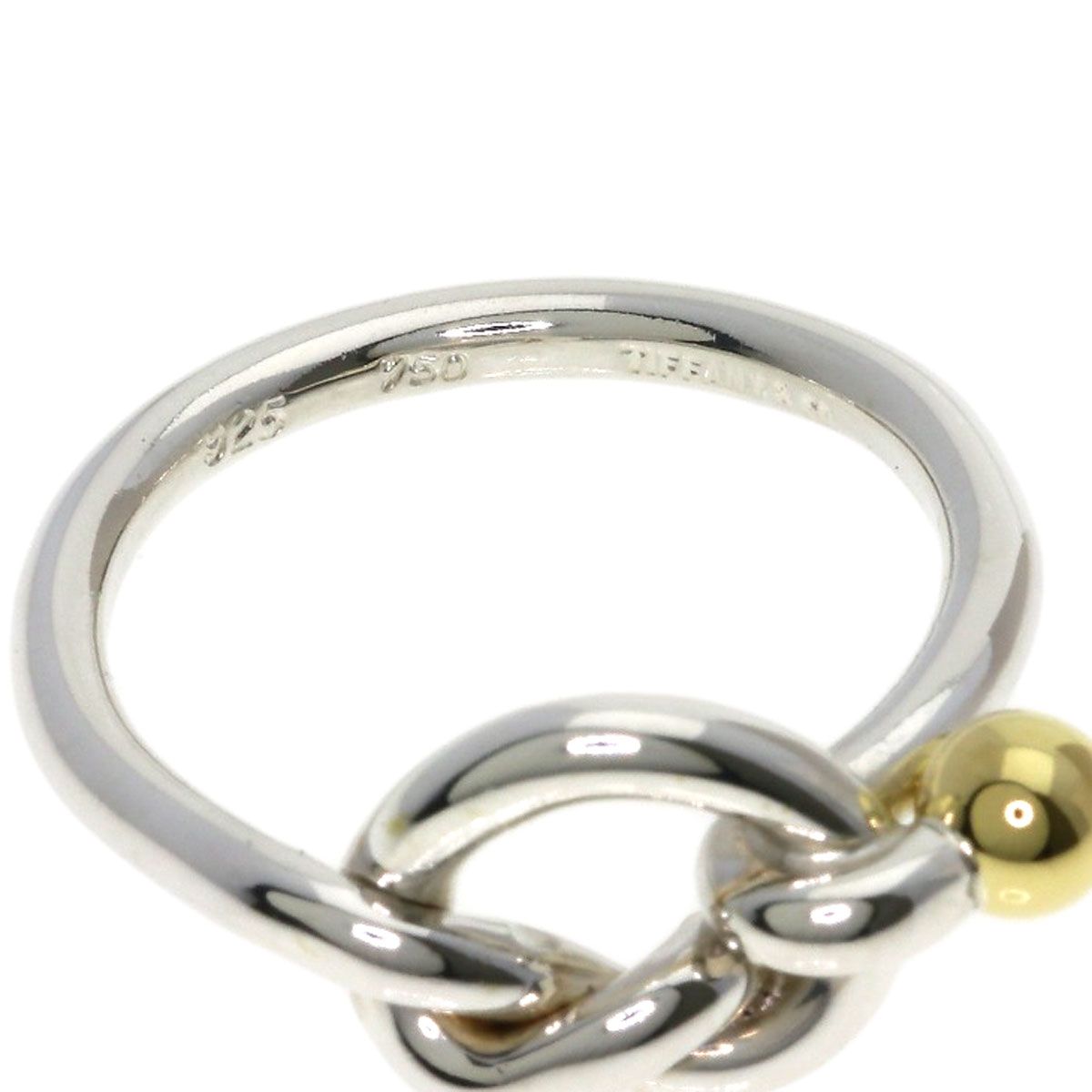 Tiffany & Co Love Knot Ring 18k Yellow Gold — view 5