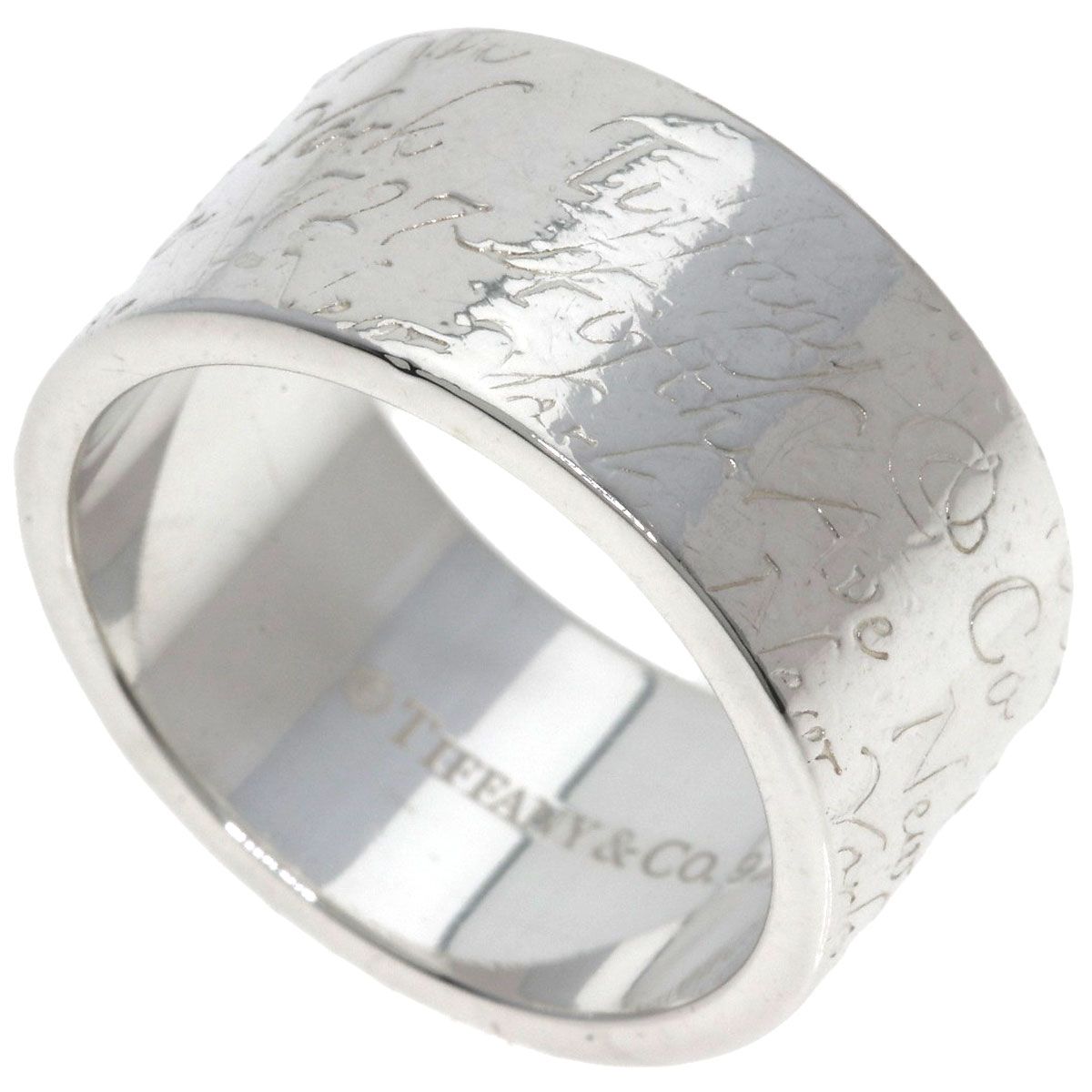 Tiffany & Co Notes Wide Ring