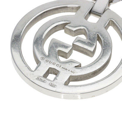 Gucci Interlocking Necklace Silver — view 3