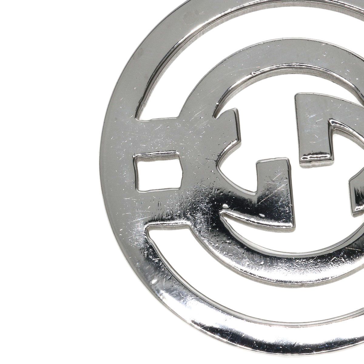 Gucci Interlocking Necklace Silver — view 7
