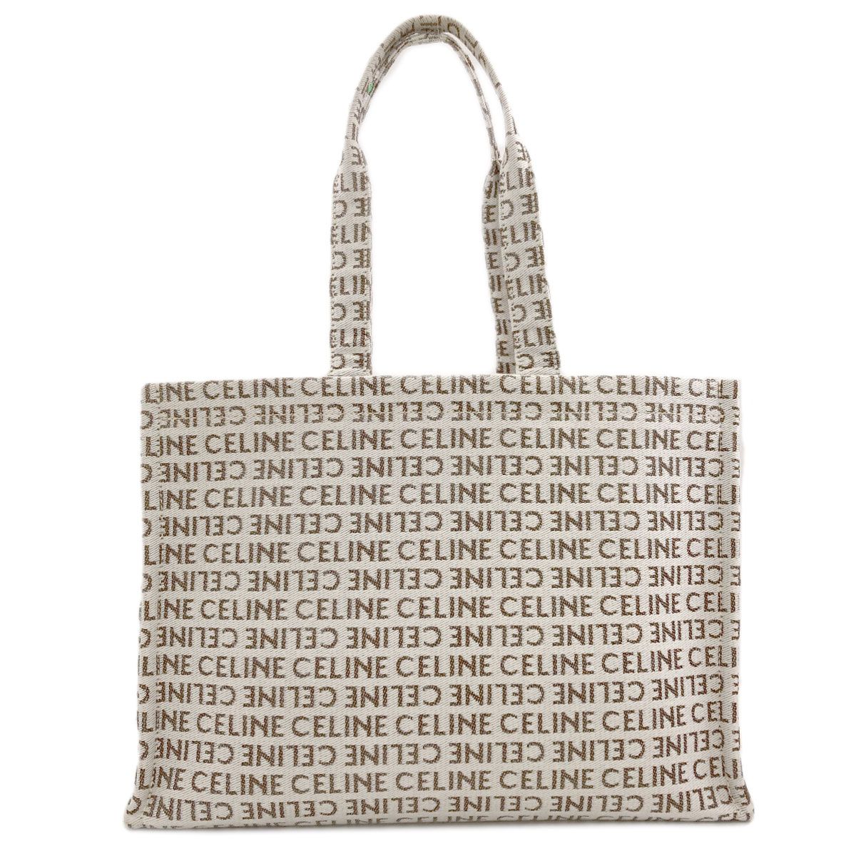 Celine Cabas Thais Large Triomphe Tote Canvas — view 2