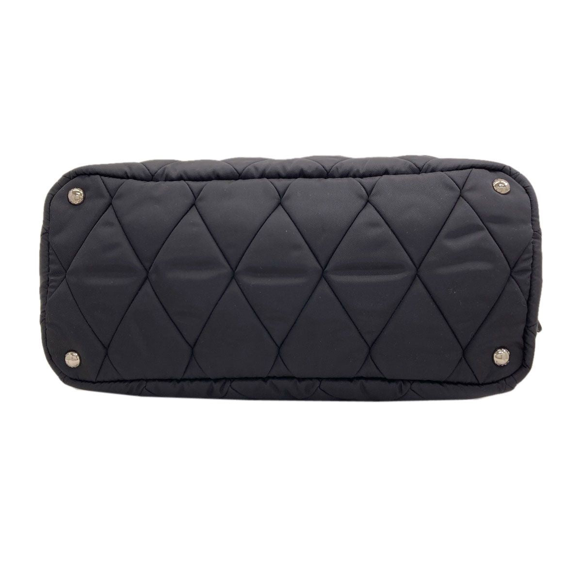 Prada Quilted Logo Tote Nylon — view 4