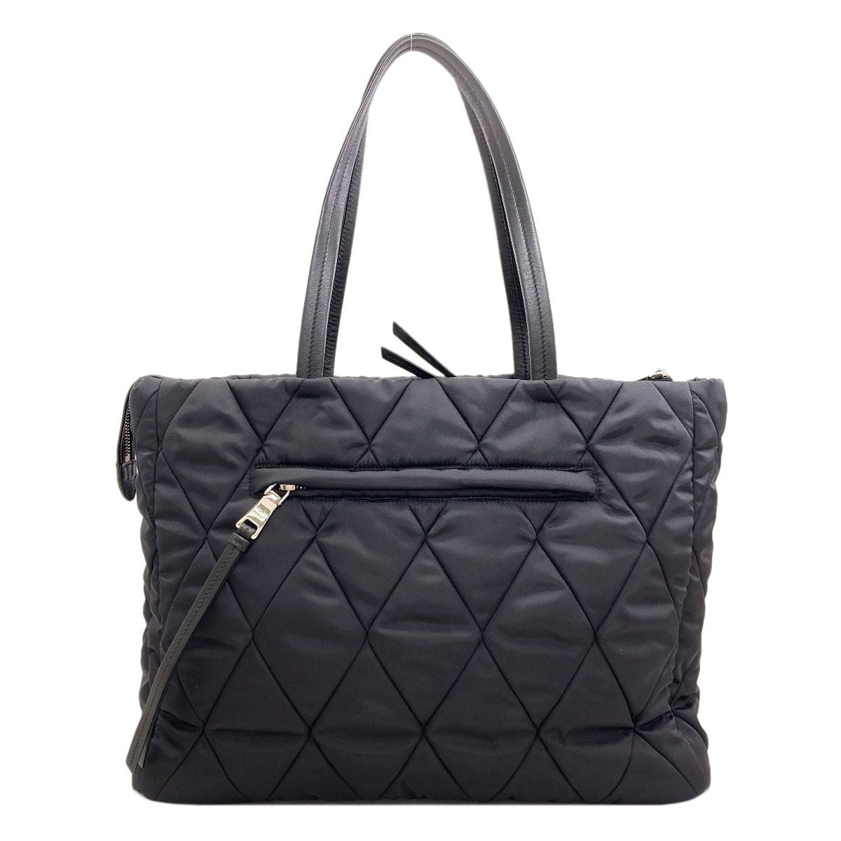 Prada Quilted Logo Tote Nylon — view 2