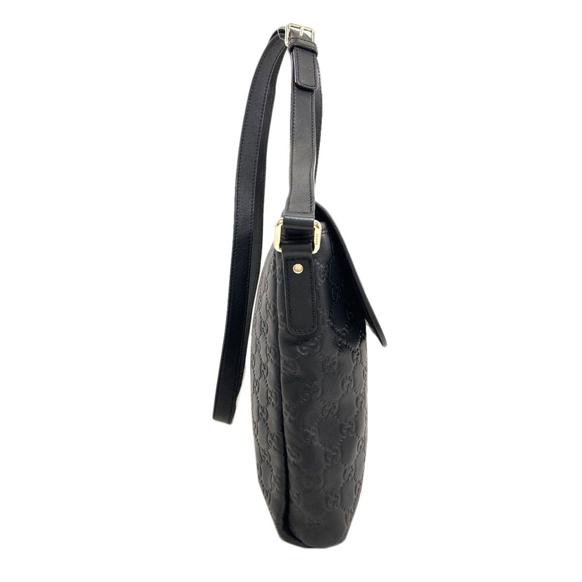 Gucci GG Signature Guccissima Shoulder Bag Calf — view 3