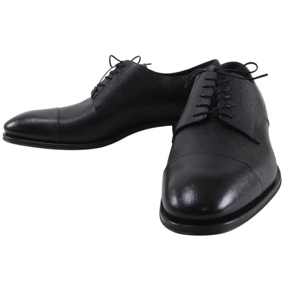 Louis Vuitton Derby Shoes Kensington Leather Black Dress