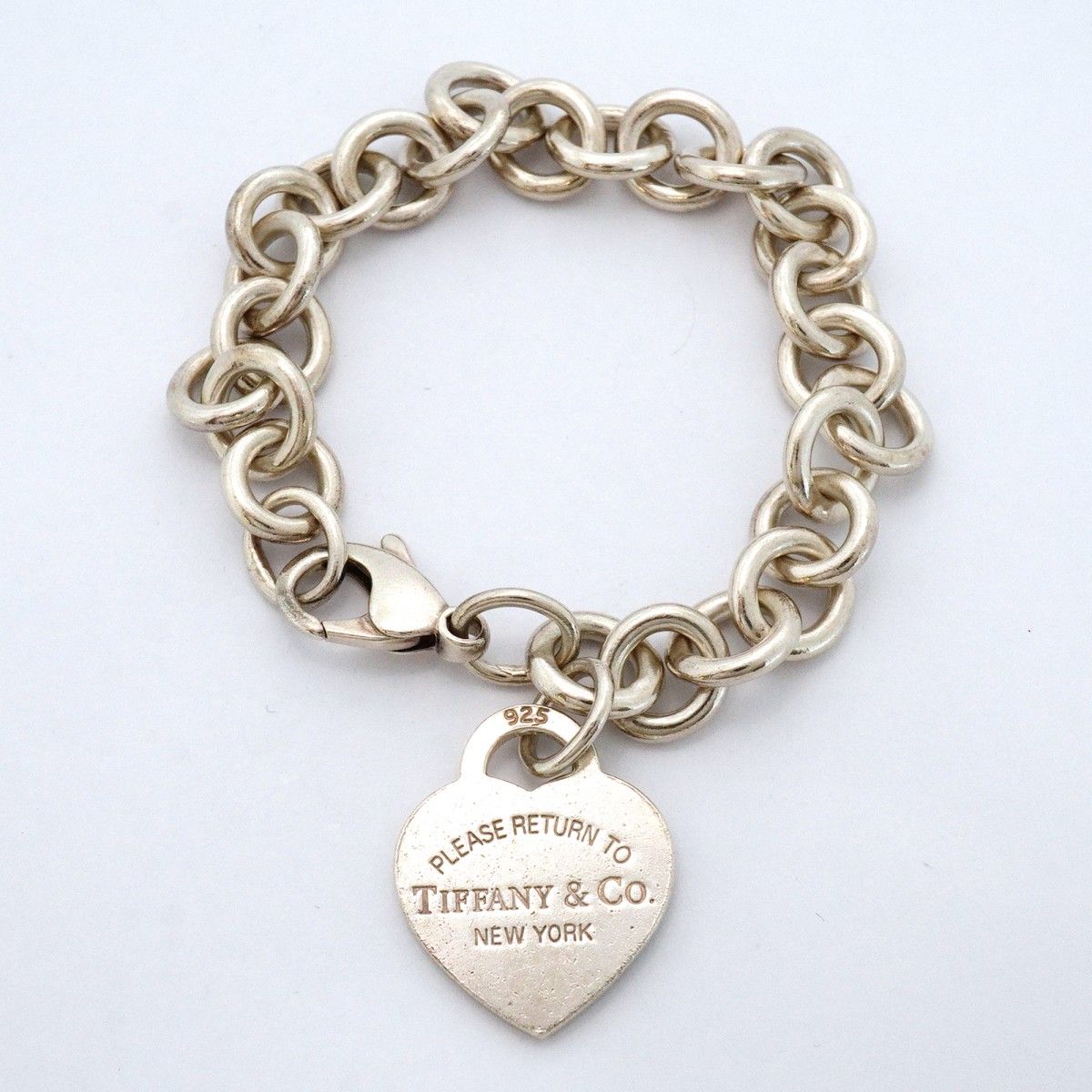 Tiffany & Co Bracelet Return to Heart 925 Sterling Silver — view 3