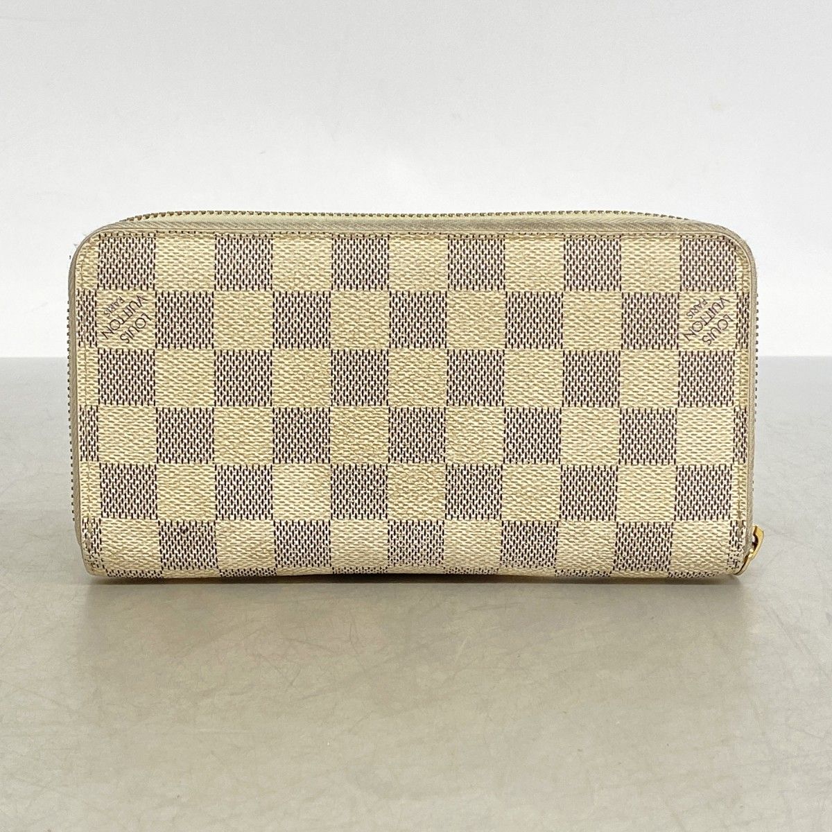 Louis Vuitton Wallet Damier Azur Zippy White — view 8