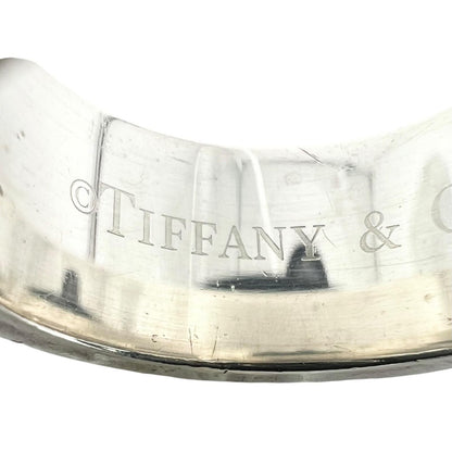 Tiffany & Co 925 Titanium Narrow Ring Black Silver — view 5