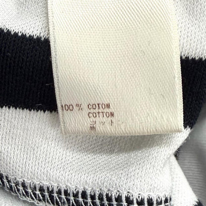 Louis Vuitton Cotton 100% Border Chain Decor Crew Neck 3/4 Sleeve Top White — view 8