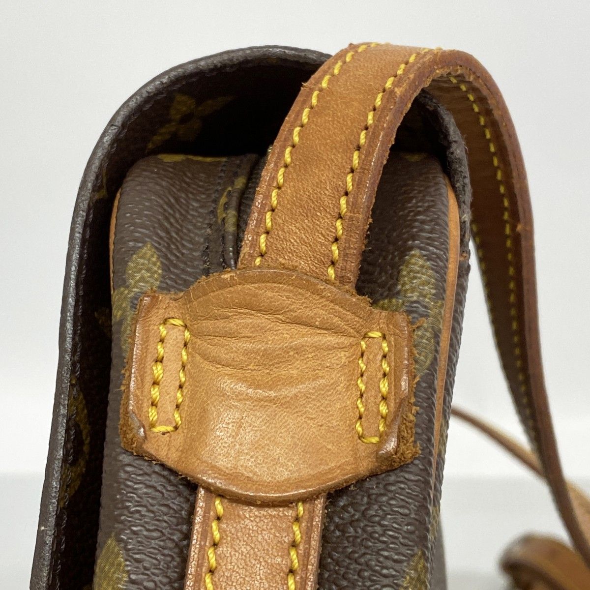 Louis Vuitton Shoulder Bag Monogram Saint Germain 24 Brown — view 7