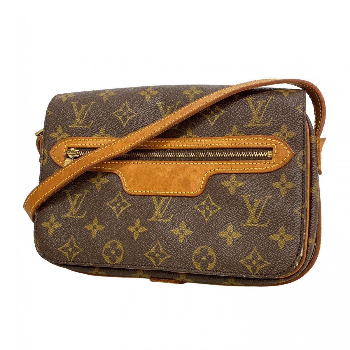 Louis Vuitton Shoulder Bag Monogram Saint Germain 24 Brown