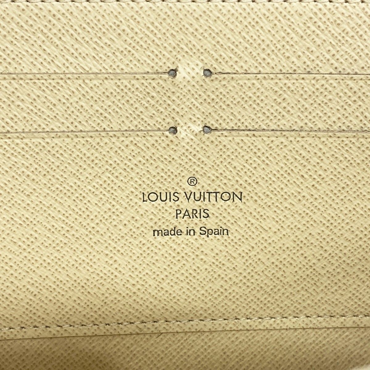 Louis Vuitton Wallet Damier Azur Zippy White — view 4