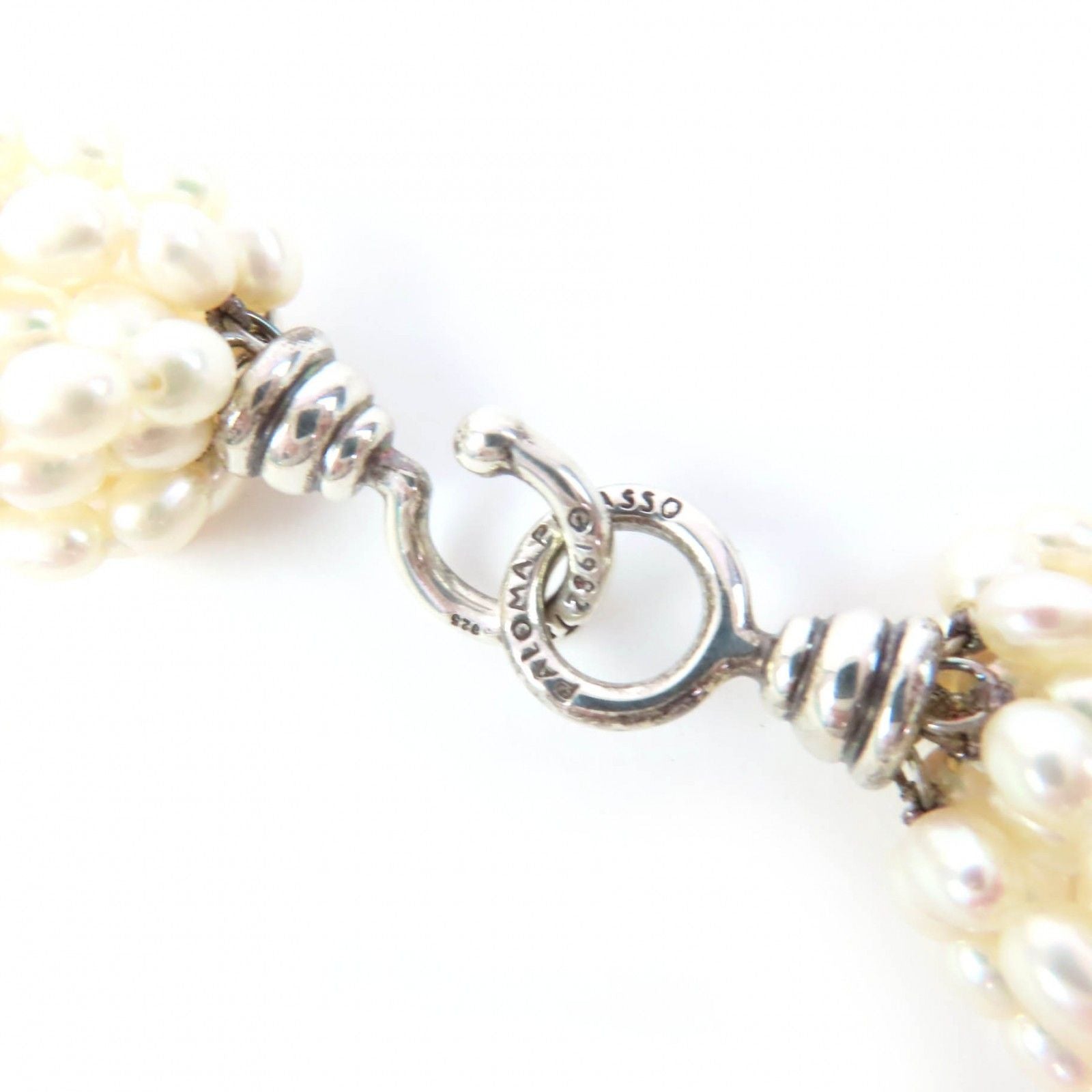 Tiffany & Co Torsade Necklace Pearl 925 White Silver — view 5