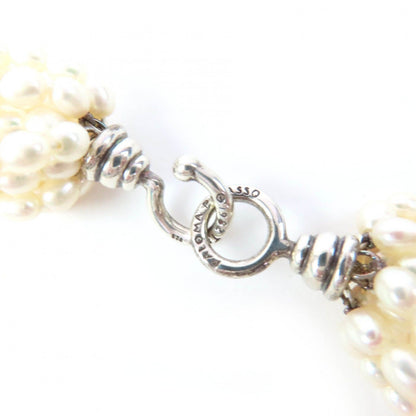 Tiffany & Co Torsade Necklace Pearl 925 White Silver — view 5