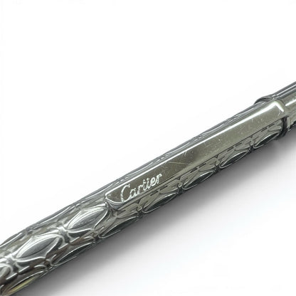 Cartier Happy Birthday 2C C de Cartier Twist Ballpoint Pen Silver — view 5