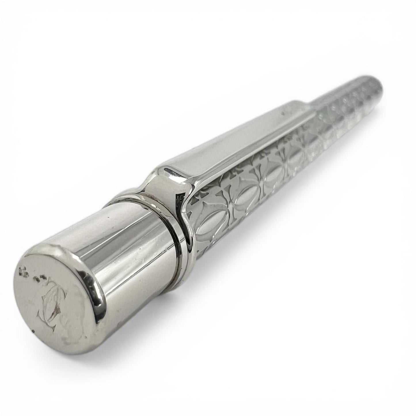 Cartier Happy Birthday 2C C de Cartier Twist Ballpoint Pen Silver — view 4