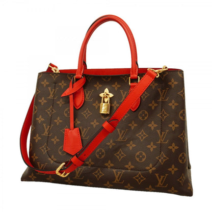 Louis Vuitton Handbag Monogram Flower Tote Coquelicot 2-Way