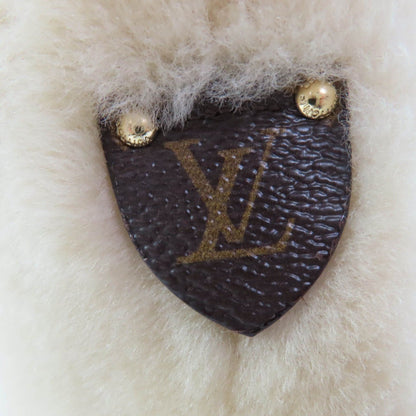 Louis Vuitton LV Bob Line Leather Heels Monogram Boots Short Beige — view 8
