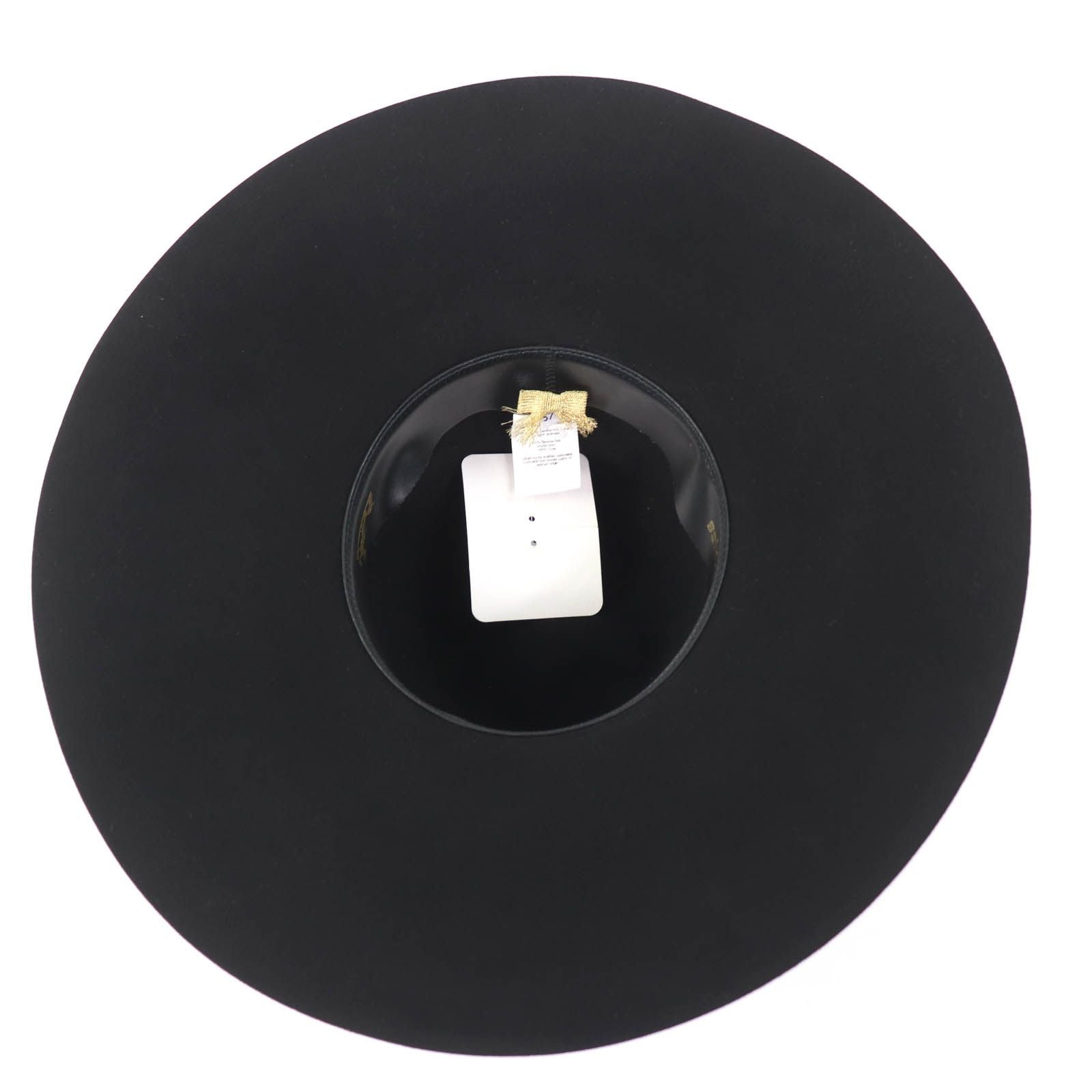 Hermes Gold Chaine D'ancre Beaver Felt Hat Black 57 — view 6