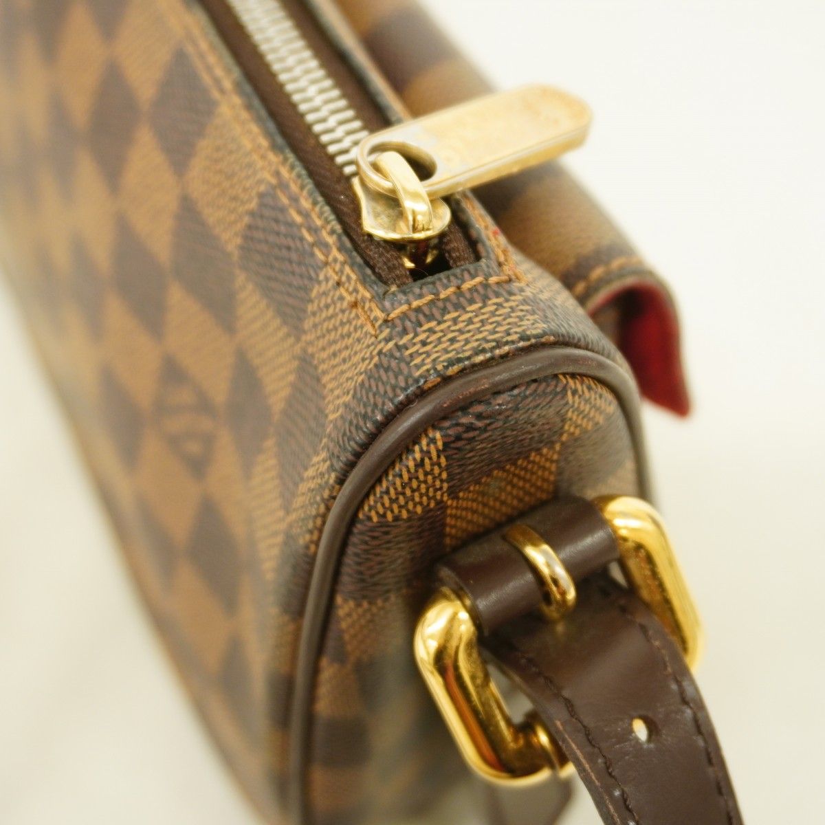 Louis Vuitton Shoulder Bag Damier Ravello GM Ebene — view 9