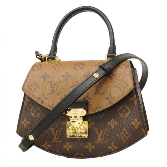 Louis Vuitton Handbag Monogram Reverse Tilsit Brown 2-Way Bag