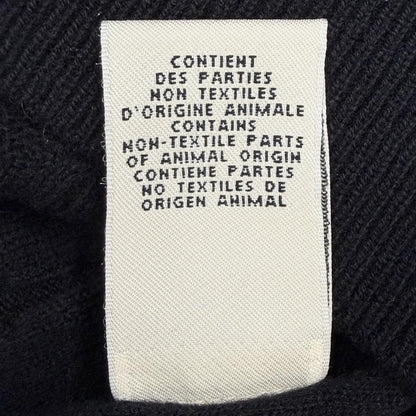 Hermes Cashmere Chaine D'ancre Pattern Knit Series Button Neck Long Sleeve Long — view 8
