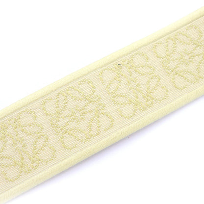 Loewe Leather Anagram Logo Shoulder Strap Yellow Gold — view 5