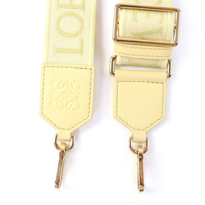 Loewe Leather Anagram Logo Shoulder Strap Yellow Gold — view 6