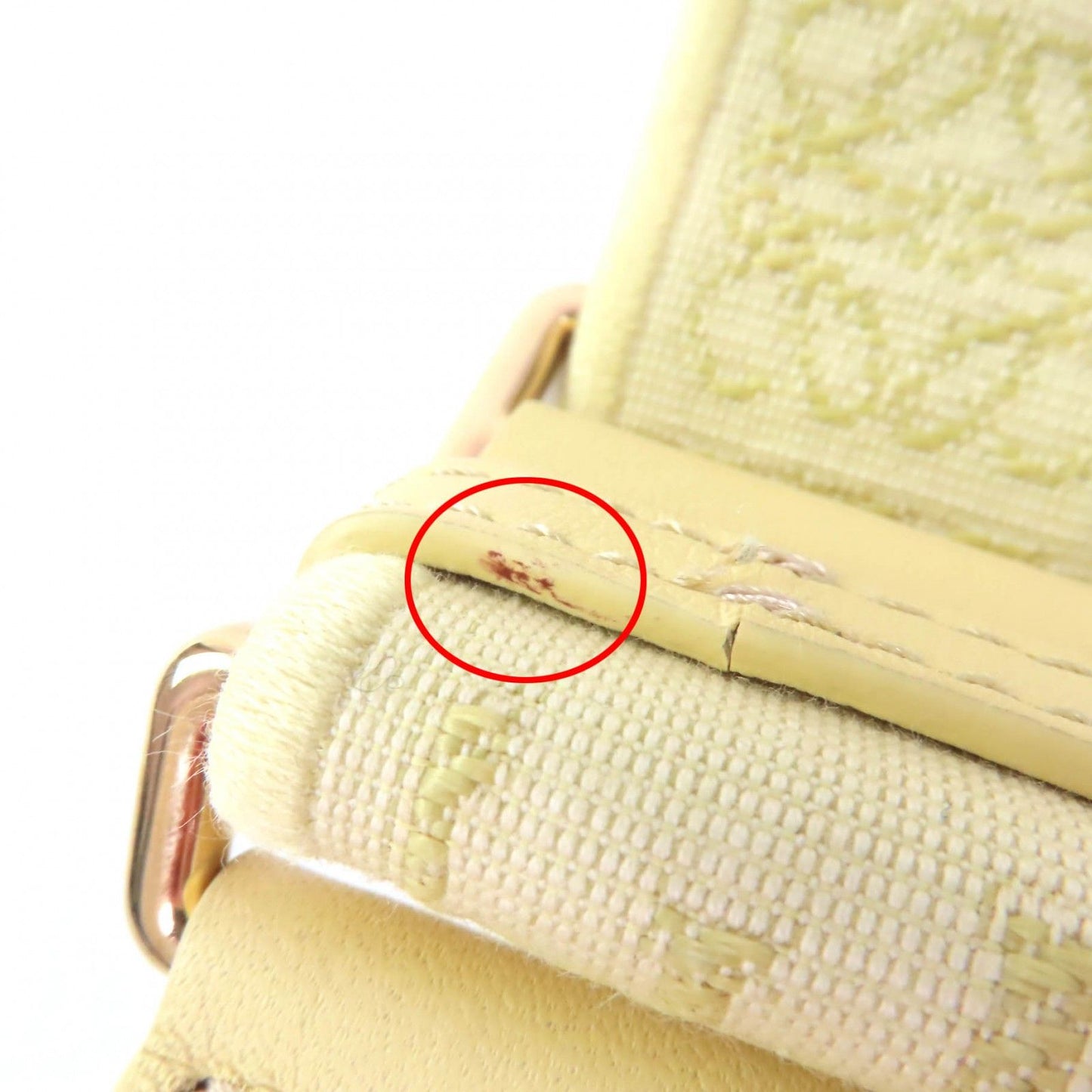 Loewe Leather Anagram Logo Shoulder Strap Yellow Gold — view 9