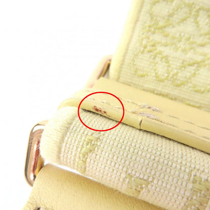 Loewe Leather Anagram Logo Shoulder Strap Yellow Gold — view 9