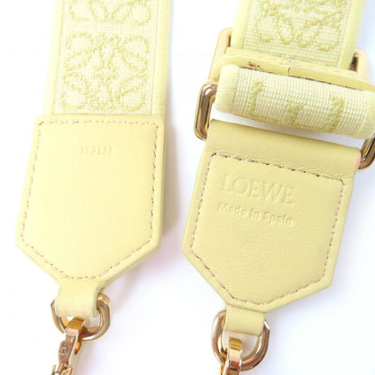 Loewe Leather Anagram Logo Shoulder Strap Yellow Gold — view 7