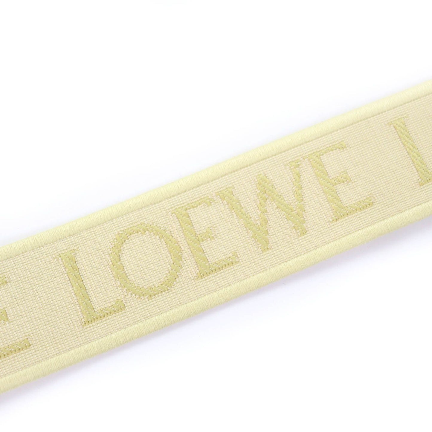 Loewe Leather Anagram Logo Shoulder Strap Yellow Gold — view 4