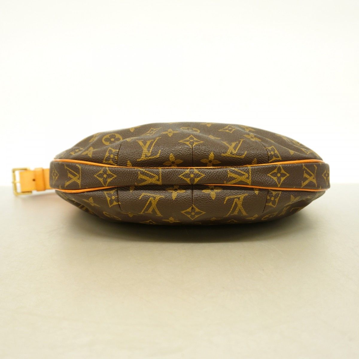 Louis Vuitton Shoulder Bag Monogram Croissant MM Brown — view 3