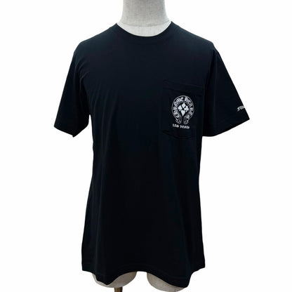 Chrome Hearts Cotton Horse Shoe Logo Print Lasvegas Limited Short Sleeve Pocket