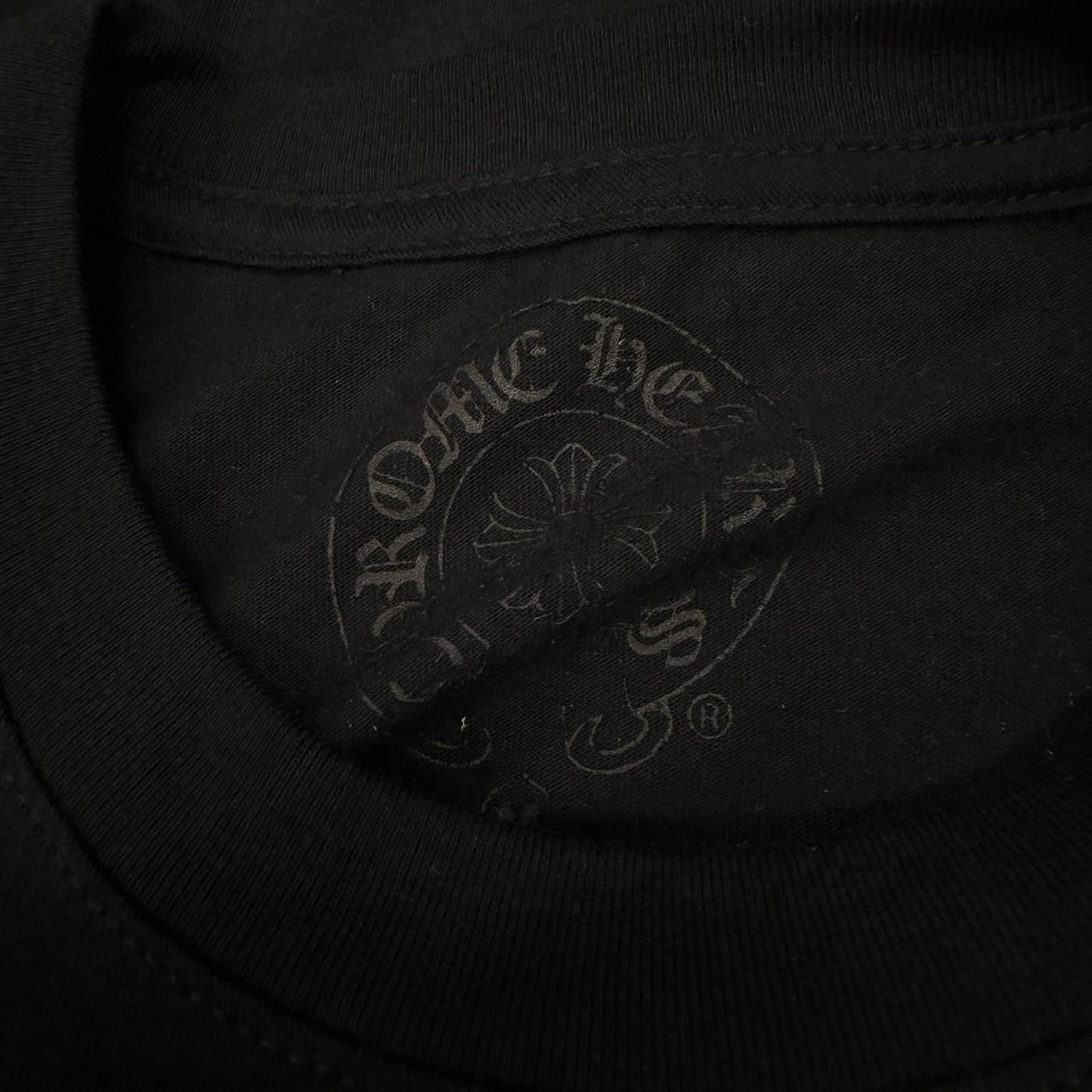 Chrome Hearts Cotton Horse Shoe Logo Print Lasvegas Limited Short Sleeve Pocket — view 7