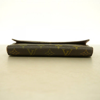 Louis Vuitton Trifold Wallet Monogram Portefeuille International Brown — view 3