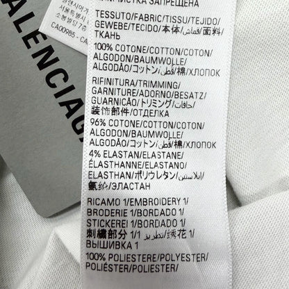 Balenciaga Skater Oversized Cotton 100% Crushed Processing Oversize Short — view 9