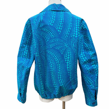 Louis Vuitton Yayoi Kusama Over Pumpkin Jacket Blue 46 Hanger — view 4