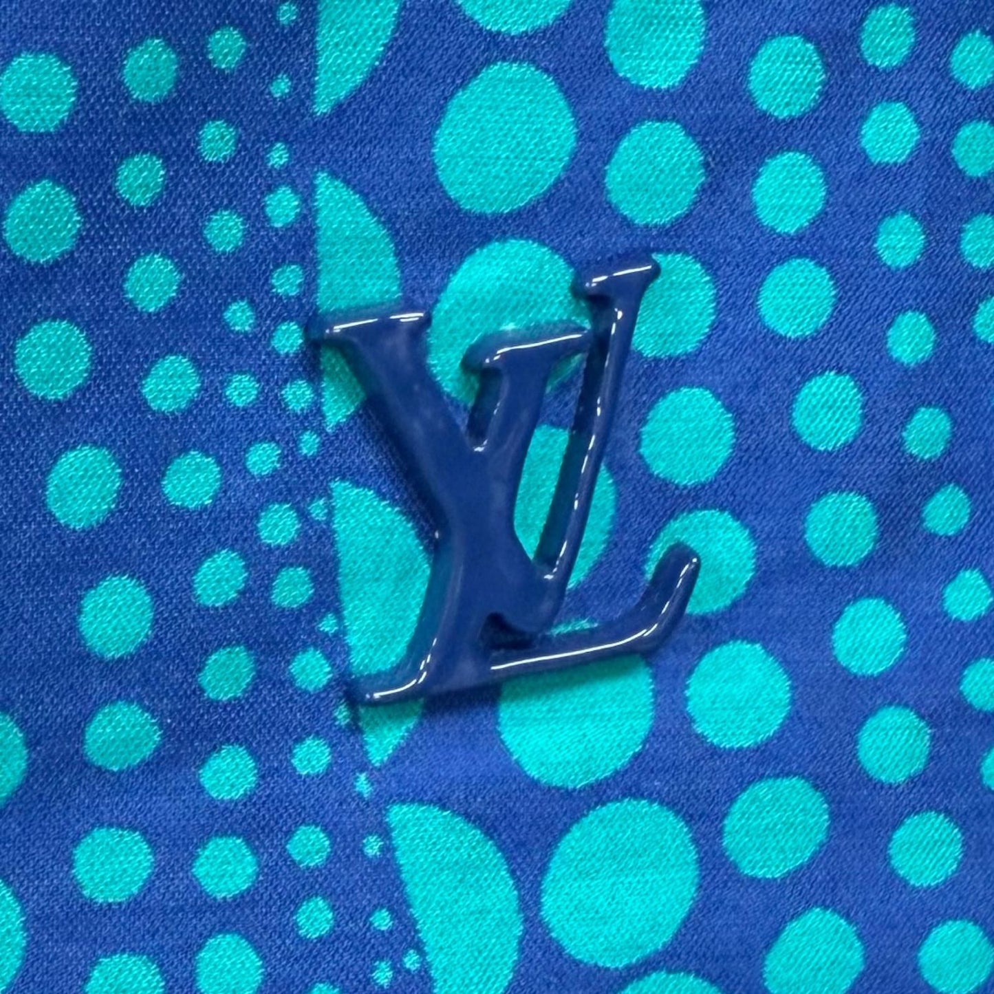 Louis Vuitton Yayoi Kusama Over Pumpkin Jacket Blue 46 — view 6